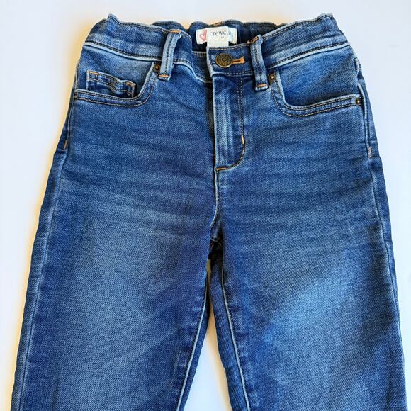 Crewcuts Girls Denim Slim Fit Jeans 7 - Picture 4 of 8